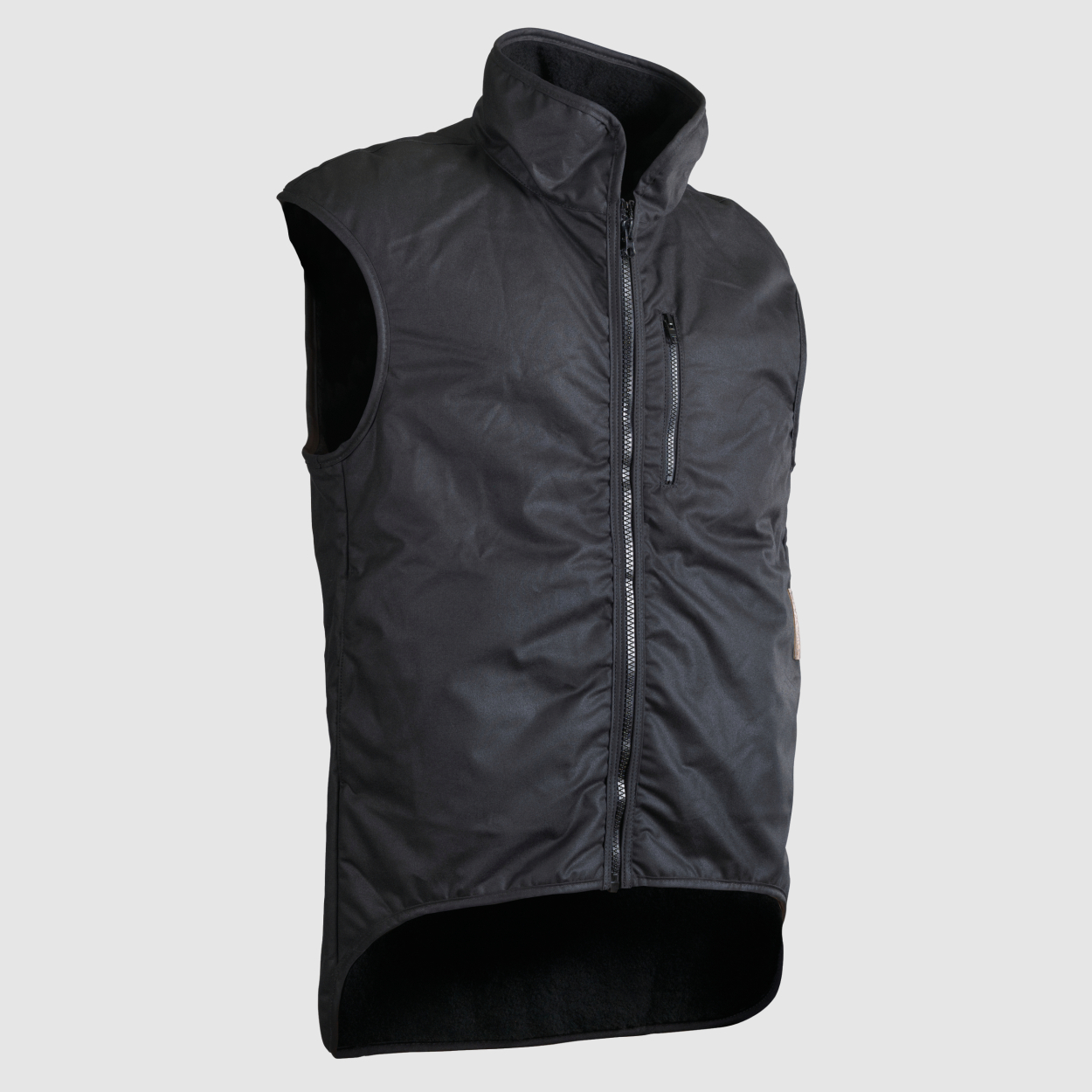 Oilskin Wax Black Vest; NZ Made Quality | Styx Mill