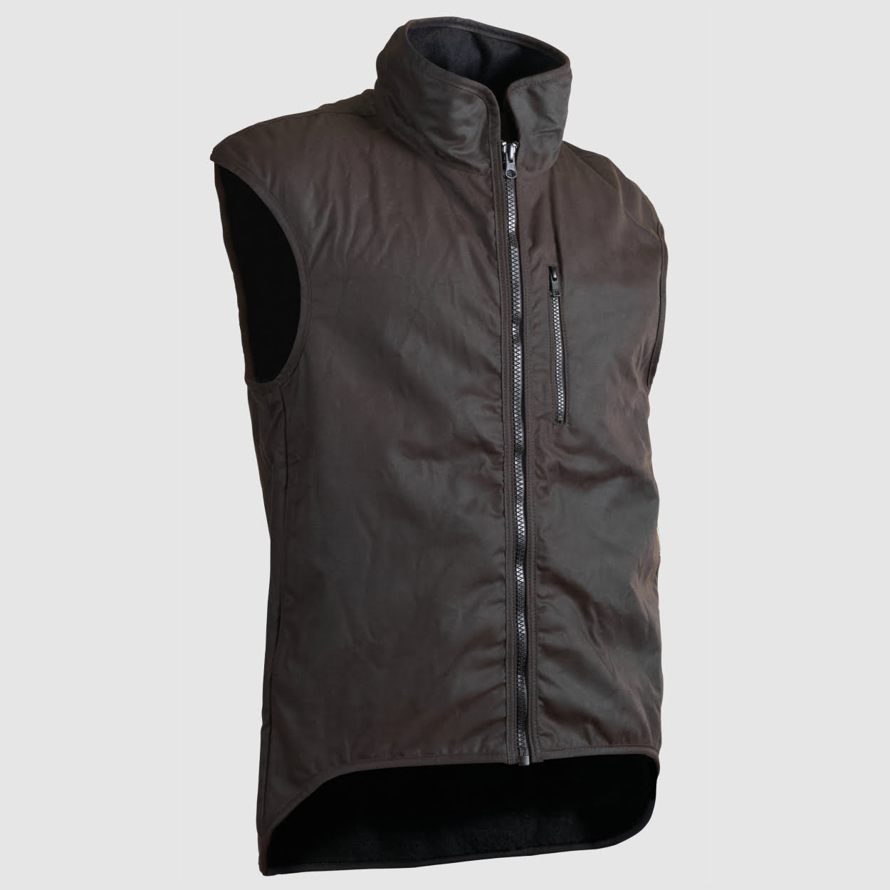 Oilskin Wax Wool-lined Vest; NZ Made Quality | Styx Mill